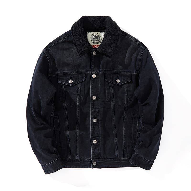 Ellinor | Women's Sherpa Denim Winter Jacket