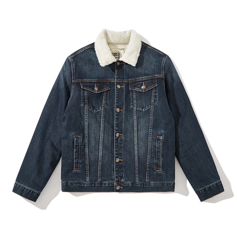 Ellinor | Women's Sherpa Denim Winter Jacket