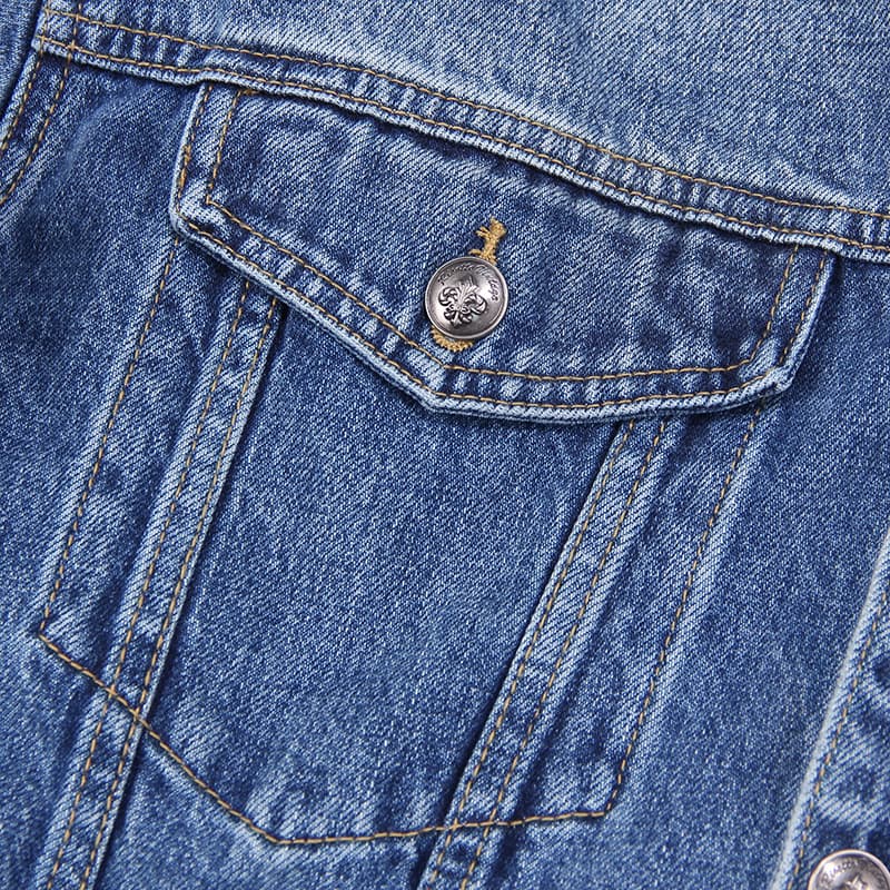 Ellinor | Women's Sherpa Denim Winter Jacket