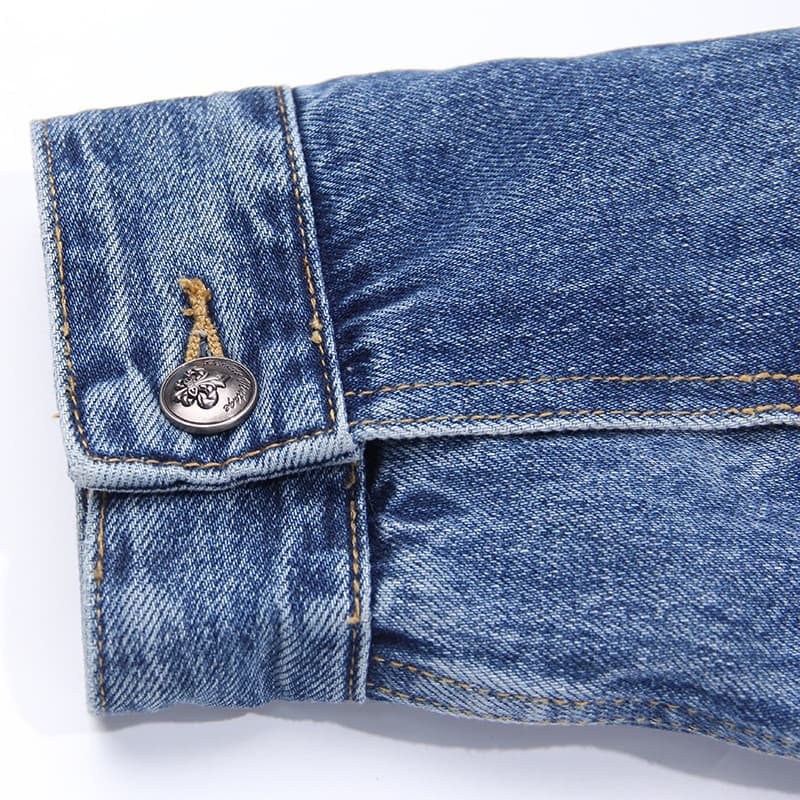 Ellinor | Women's Sherpa Denim Winter Jacket