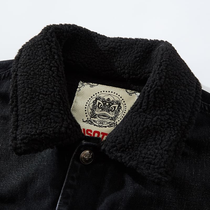 Ellinor | Women's Sherpa Denim Winter Jacket