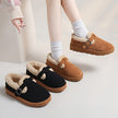 Ilona | Women's Ankle Slip-On Fur-Trim Warm Winter Boots