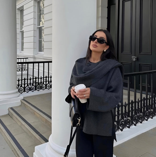 Brooke | Elegant Cape Coat for Women