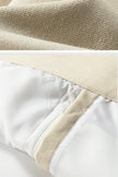 Utility Jacket Men Snap Button Classic Collar Regular Fit Hip Length