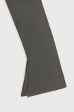 FJØRNA women's slate grey split sleeve mini dress with stylish detail, perfect for party or daytime wear.