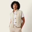 Knit Vest Women Sleeveless Button Front Relaxed Fit