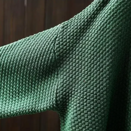 Knit Sweater Women Textured Relaxed Fit High Neck