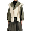 Windbreaker Jacket Women Wrap Front Lightweight Relaxed Fit
