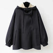 Windbreaker Jacket Women Wrap Front Lightweight Relaxed Fit