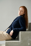 Ebba | Women's Knit Collared Button-Up Cardigan