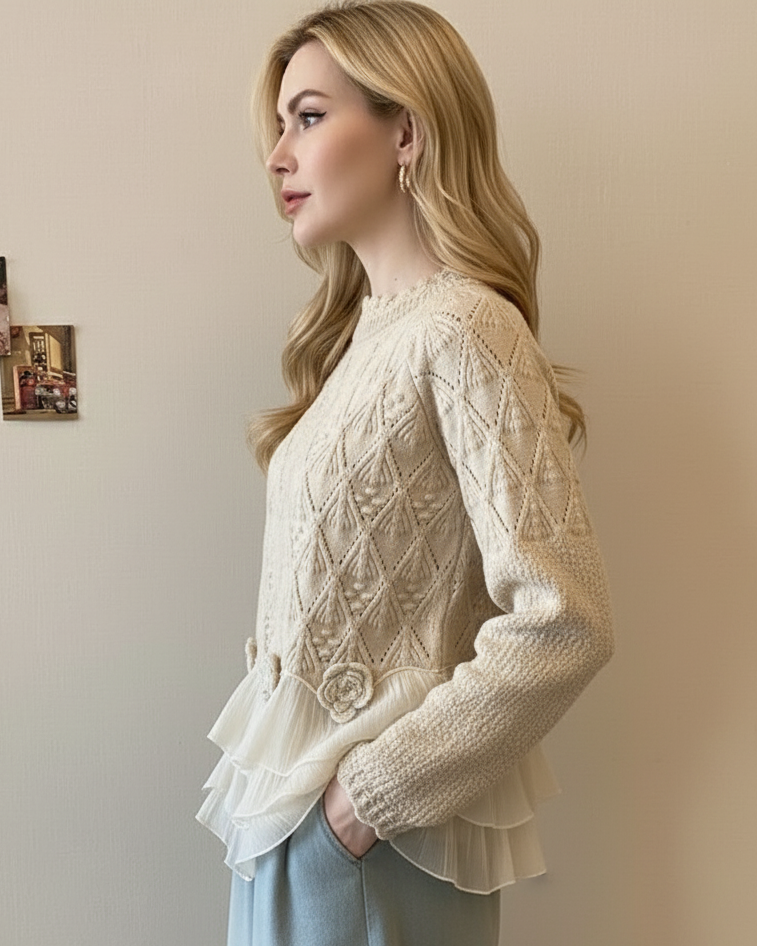 Taylor | Women's Cozy Cable Knit Sweater Pullover