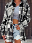 Flannel Shirt Women, Checked Soft-Brushed Relaxed-Fit Shirt