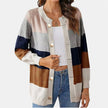 Striped Cardigan Women, Soft Knit Button-Front Relaxed Fit