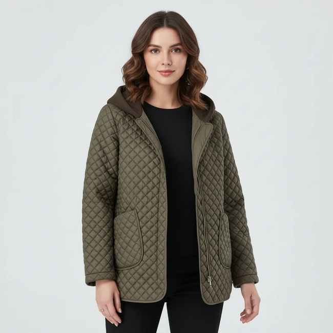 Abbie | Hooded Puffer Jacket for Women