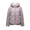 Quilted Winter Coat Women Hooded Padded Relaxed Fit