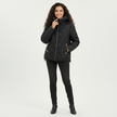 Quilted Winter Coat Women Hooded Padded Relaxed Fit