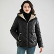 Quilted Winter Coat Women Hooded Padded Relaxed Fit
