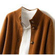 Ebba | Women's Knit Collared Button-Up Cardigan