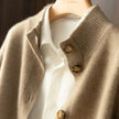 Ebba | Women's Knit Collared Button-Up Cardigan