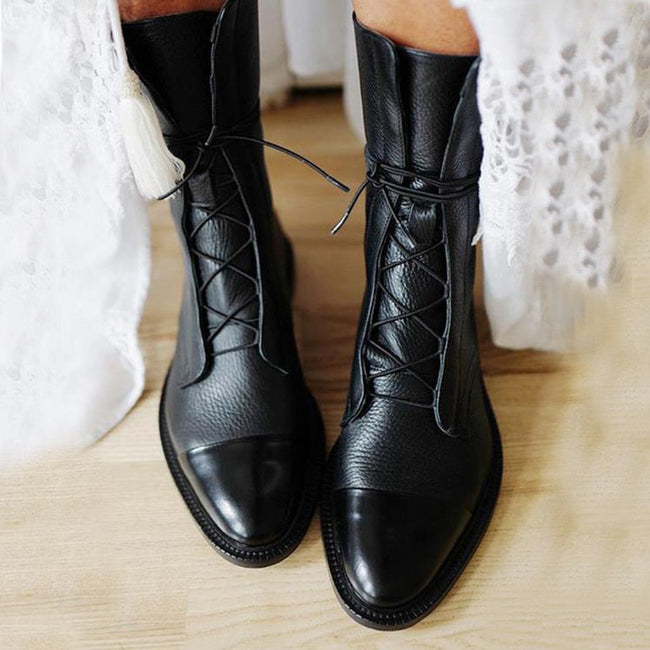 Selene | Women's Heeled Boots with Comfortable Casual Everyday Walking Lightweight