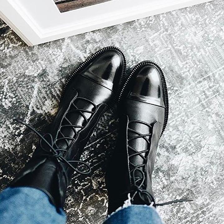 Selene | Women's Heeled Boots with Comfortable Casual Everyday Walking Lightweight