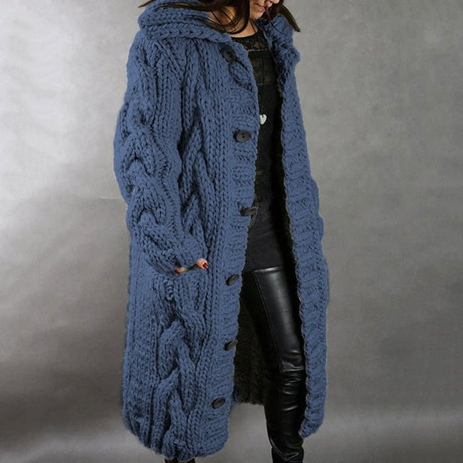 Nova | Oversized Long Knit Cardigan for Women