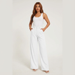 Wide Leg Trousers Women High Waist Tailored Elegant