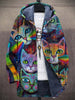 Kalanos | Women's Tailored Oversized Cardigan Sweater