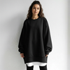 Longline Oversized Knit Sweater Women Relaxed Fit