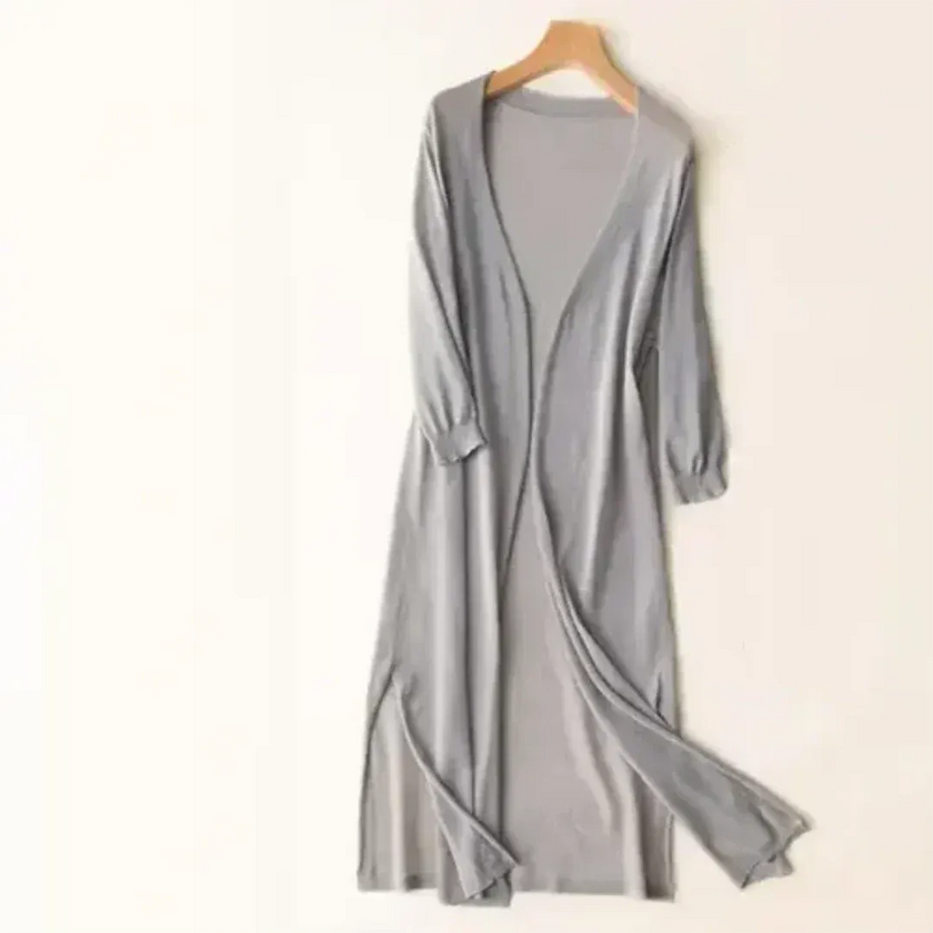 Long Cardigan Women Lightweight Open Front Relaxed Fit