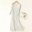 Long Cardigan Women Lightweight Open Front Relaxed Fit