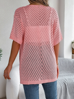 Lightweight Knit Cardigan Women Open Front Relaxed Fit