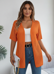 Lightweight Knit Cardigan Women Open Front Relaxed Fit
