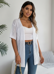 Lightweight Knit Cardigan Women Open Front Relaxed Fit