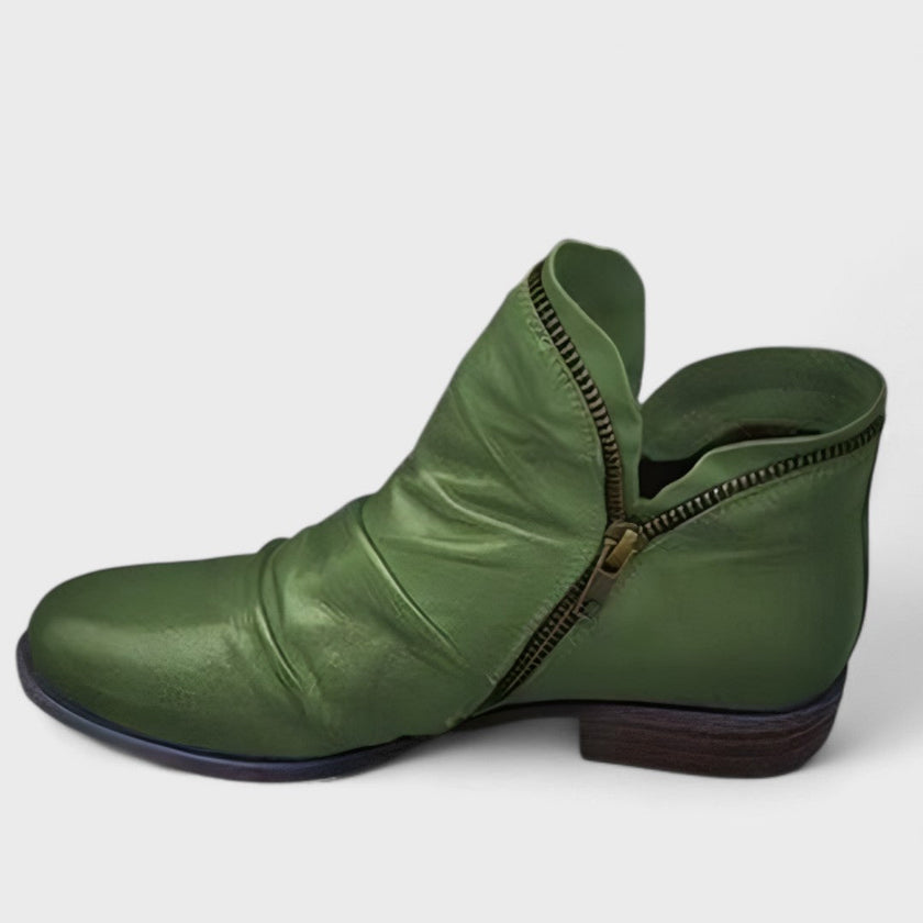 Melinda | Women's Boots with Leather Comfortable Casual Everyday for Walking