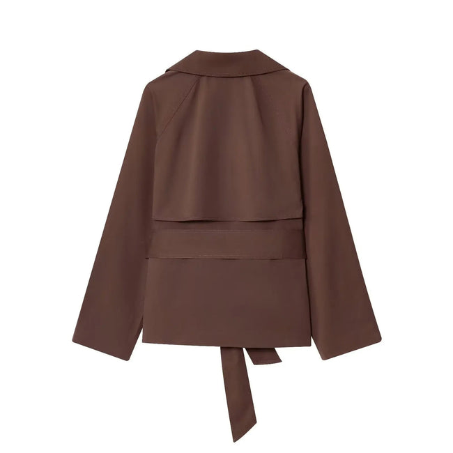 Delaney | Wrap Tie-Waist Jacket for Women