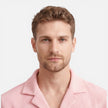Men's FJØRNA corduroy shirt and shorts set, casual summer outfit, featuring lightweight fabric and relaxed fit for warm weather.