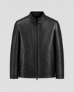 Jack | Zip-Up Faux Leather Jacket for Men