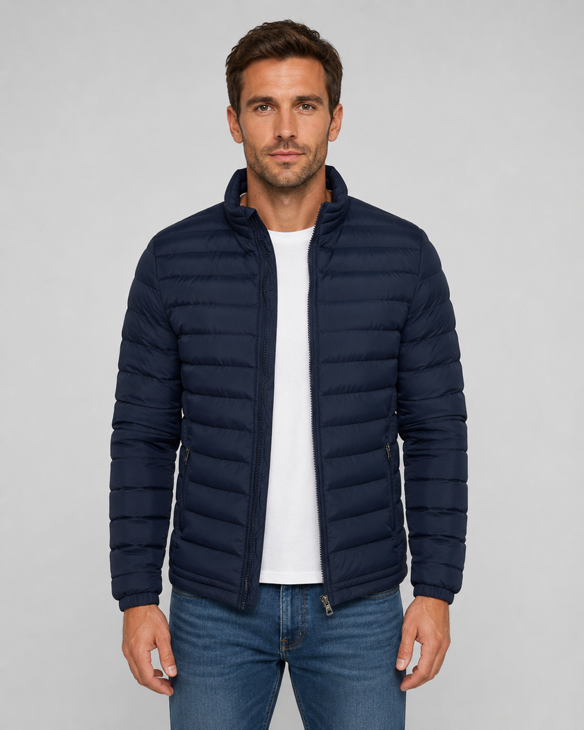 Lucas | Stand Collar Puffer Jacket for Men