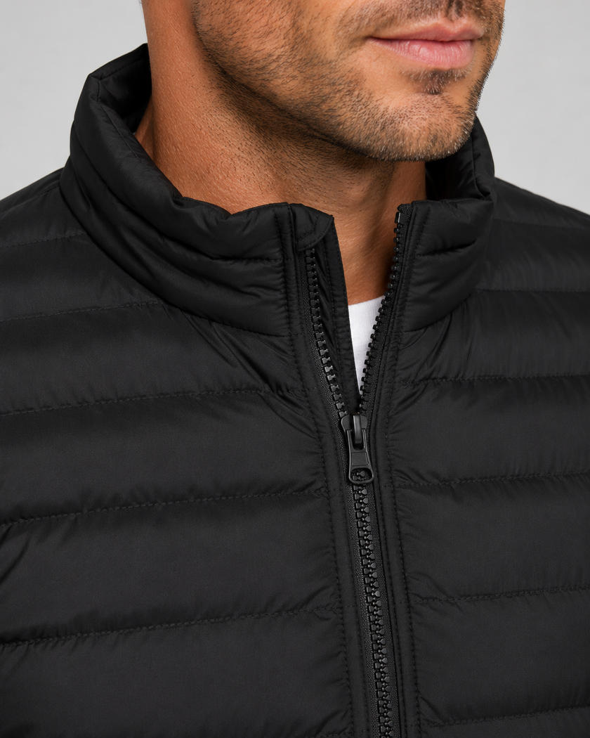 Lucas | Stand Collar Puffer Jacket for Men