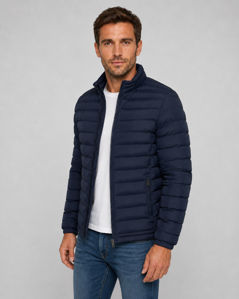 Lucas | Stand Collar Puffer Jacket for Men