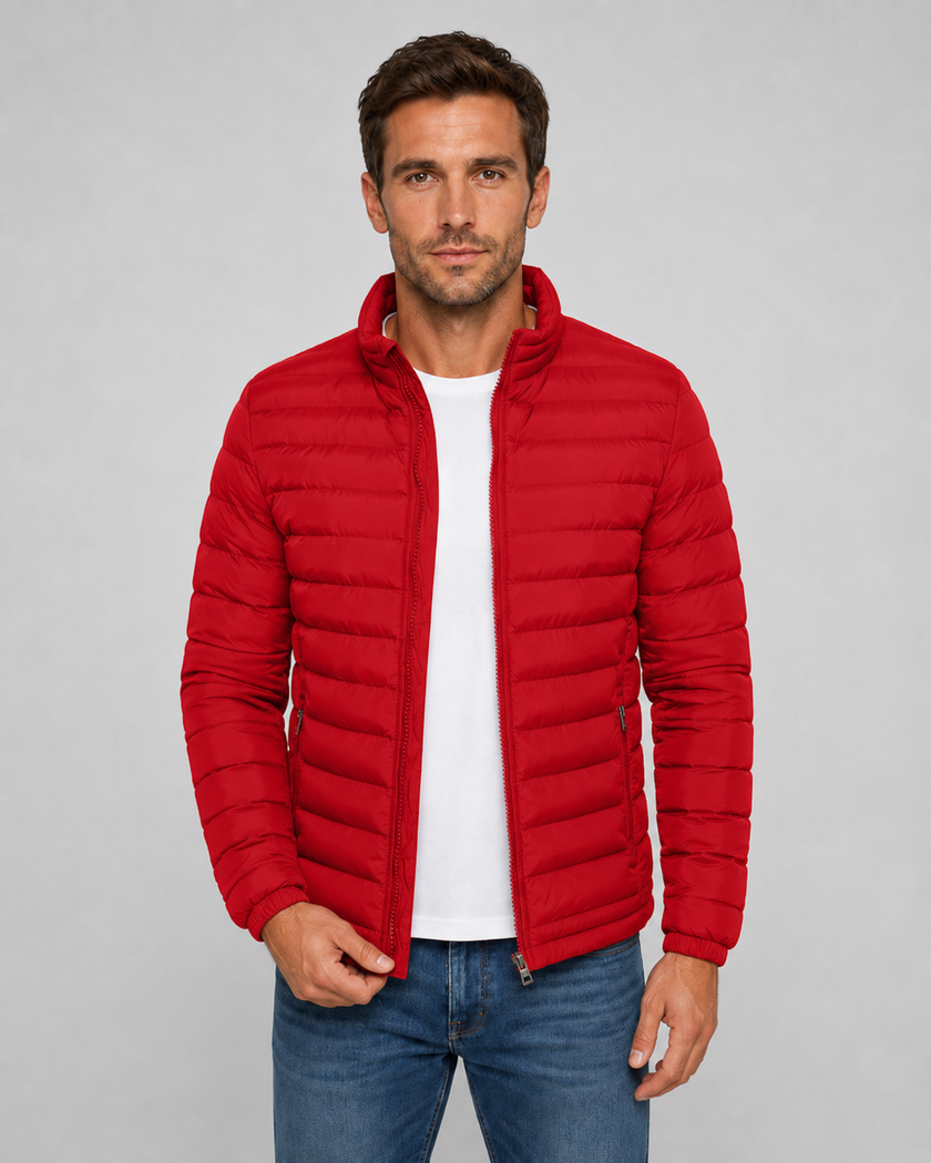 Lucas | Stand Collar Puffer Jacket for Men