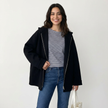 Hooded Jacket Women Minimalist Zip-Up Lightweight
