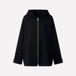Hooded Jacket Women Minimalist Zip-Up Lightweight