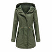 Trench Coat Women Windproof Softshell Belted Relaxed Fit