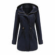 Trench Coat Women Windproof Softshell Belted Relaxed Fit