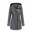 Trench Coat Women Windproof Softshell Belted Relaxed Fit