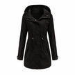 Trench Coat Women Windproof Softshell Belted Relaxed Fit
