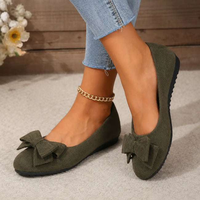 Gwen | Women's Orthopedic Wide-Fit Ballet Flats