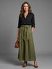 FJØRNA summer two-piece women's co-ord set with high-waist design, featuring lightweight fabric and stylish matching top and pants.